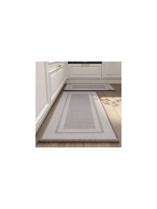 Chios Hellas Vegas Rectangular Kitchen Mat Grey 50x80εκ.