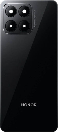 Clappio Replacement Back Glass Honor 70 Lite Camera Lens Black