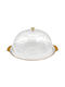 Keskor Cake Stand Gold 35.5x32.5x16cm
