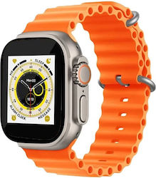Z98 Smartwatch cu SIM (Orange - Set of 4 straps)