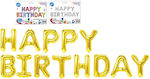 Balloon Foil Birthday-Celebration Gold