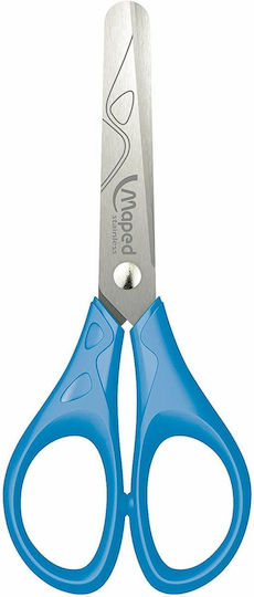Maped Essentials Children's Scissors for Crafts 13cm with Metallic Blade Light Blue 1pcs