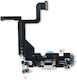 Flex Cable with Charging port in White color for iPhone 13 Pro