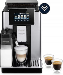 De'Longhi PrimaDonna Soul Αυτόματη με Μύλο Άλεσης Ασημί De'Longhi PrimaDonna Soul Αυτόματη με Μύλο Άλεσης Ασημί