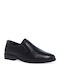 Leder Herren Mokassins in Schwarz Farbe