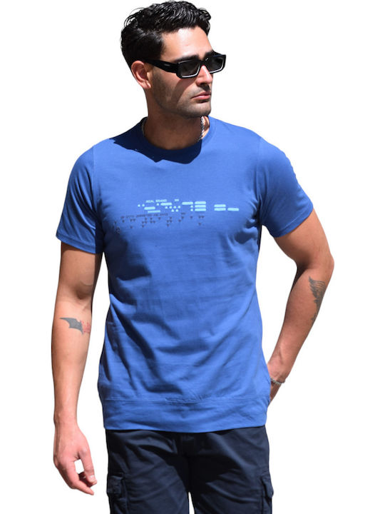 The Real Brand Tricou Blue