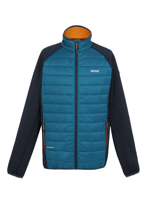 Regatta Men's Puffer Jacket Waterproof Blue/navy Blue