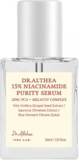 Dr. Althea 15% Niacinamide Purity Moisturizing Serum Face with Niacinamide for Radiance 30ml