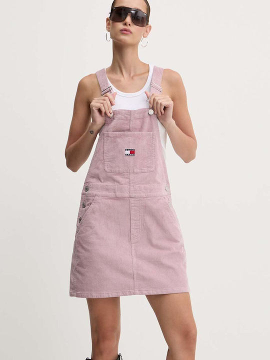 Tommy Jeans Wash Coed Dungaree Dress