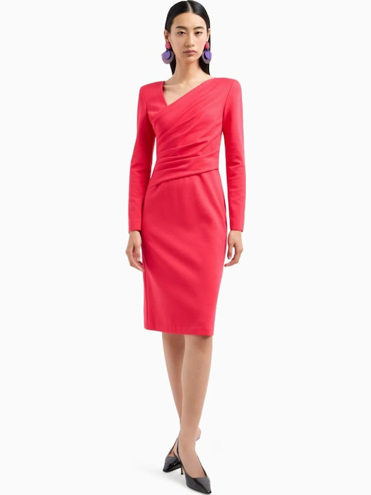 Emporio Armani Pinkes Kleid 6d2a8f2jfaz-0308
