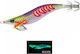 Yo-Zuri Aurie-Q Search Double Glow Squid Jig Fluorescent Green