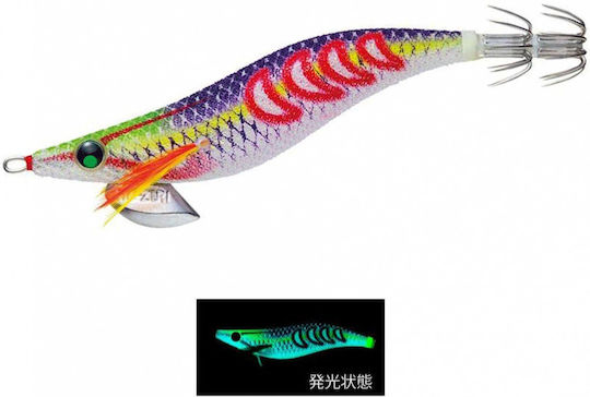 Yo-Zuri Aurie-Q Search Double Glow Squid Jig Fluorescent Green