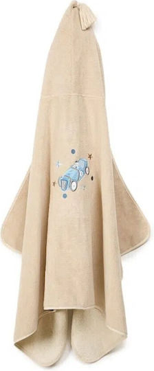 La Millou Kinder-Strandtuch Beige 135x70cm