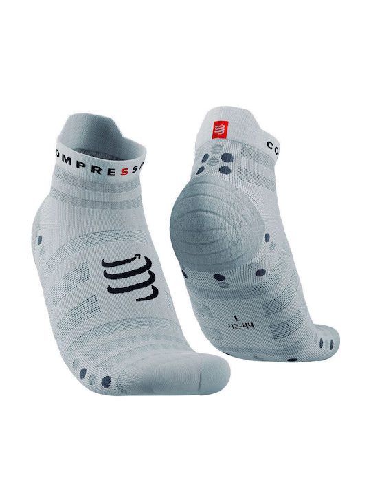 Compressport Racing Running Κάλτσες Γκρι 1 Ζεύγος