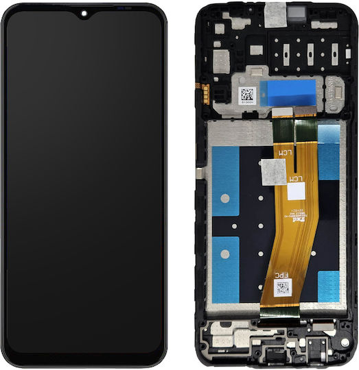 Clappio Bloc Complet Ecran LCD Galaxy A14 4G Compatibil cu Șasiu Negru