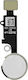 White Home Button + Flex Cable Replacement Part Apple Iphone 7