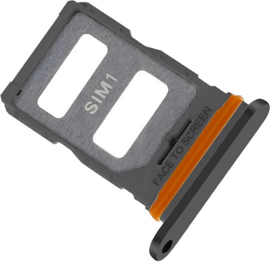 Slot pentru card SIM Clappio Xiaomi 12 Lite Dual Nano Sim Negru