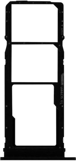 Sim Card Drawer Honor 7c 2x Replacement Nano Sim Slot Micro Sd Card Black