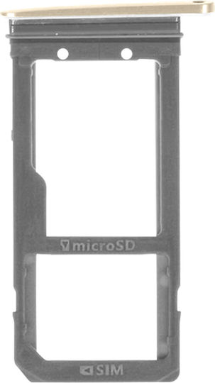 Ersatz-SIM-Kartenhalter Samsung Galaxy S7 Gold