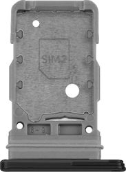 Ersatz-SIM-Kartenhalter Samsung Galaxy S21 Ultra Schwarz Ersatz-SIM-Kartenhalter Samsung Galaxy S21 Ultra Schwarz
