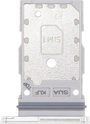 Слот за SIM карта Samsung Galaxy S22 Ultra Бял Слот за SIM карта Samsung Galaxy S22 Ultra Бял