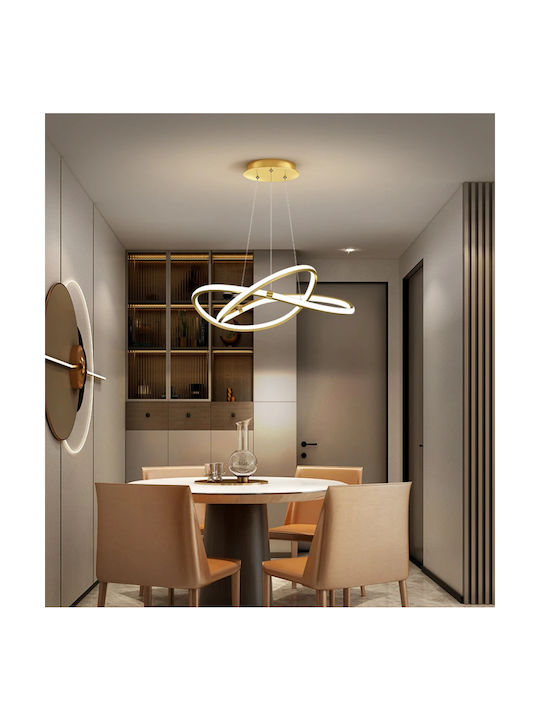Home Lighting Lustră Auriu