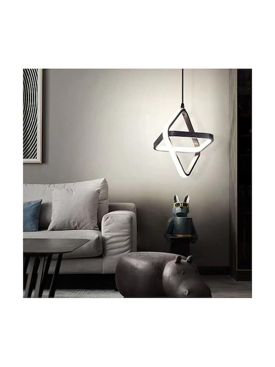 Home Lighting Lustră Negru 20x20x100cm.
