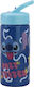 Stor Kids Water Bottle Lilo & Stitch Plastic with Straw Blue 410ml (Various Designs/Colours)