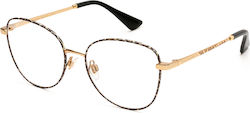 Dolce & Gabbana Damen Metallisches Brillengeste...