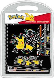 Pokemon Kids Stationery Set with Notepad