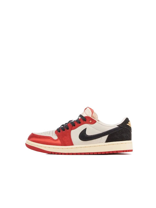 Jordan Air Jordan 1 Retro Low OG Trophy Room Ανδρικά Sneakers Sail / Black / Varsity Red / Muslin