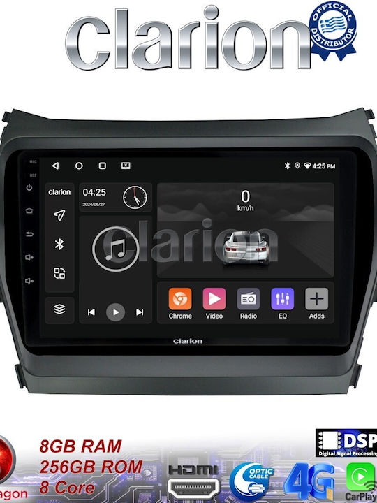 Clarion Автомобилна Аудио Система (Блутут/USB/WiFi/GPS/Apple-Carplay/Android-Auto) с Тъчскрийн 9"