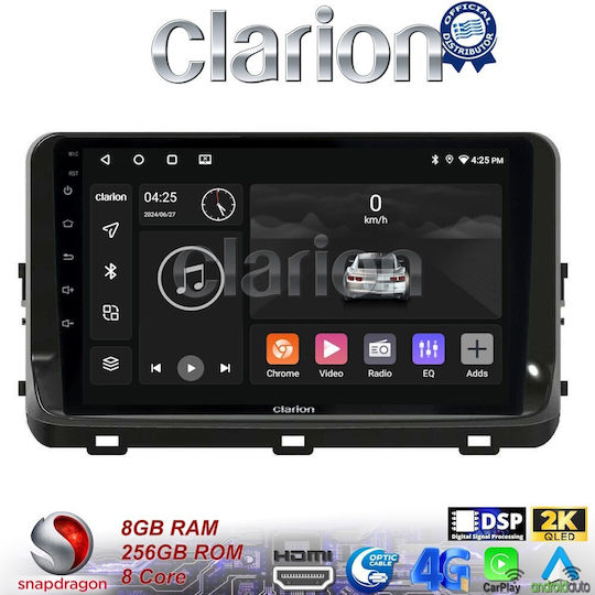 Clarion Car Audio System for Kia XCeed 2018> (Bluetooth/USB/WiFi/GPS/Apple-Carplay/Android-Auto) with Touch Screen 7"
