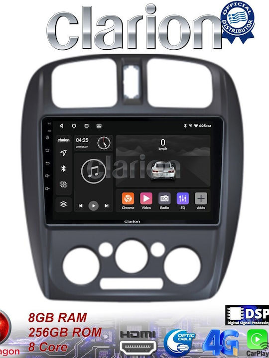 Clarion Ηχοσύστημα Αυτοκινήτου για Mazda 323 1999>2004 (Bluetooth/USB/WiFi/GPS/Apple-Carplay/Android-Auto) με Οθόνη Αφής 9"