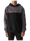 Kids Sweatshirt with Hood and Pockets Black