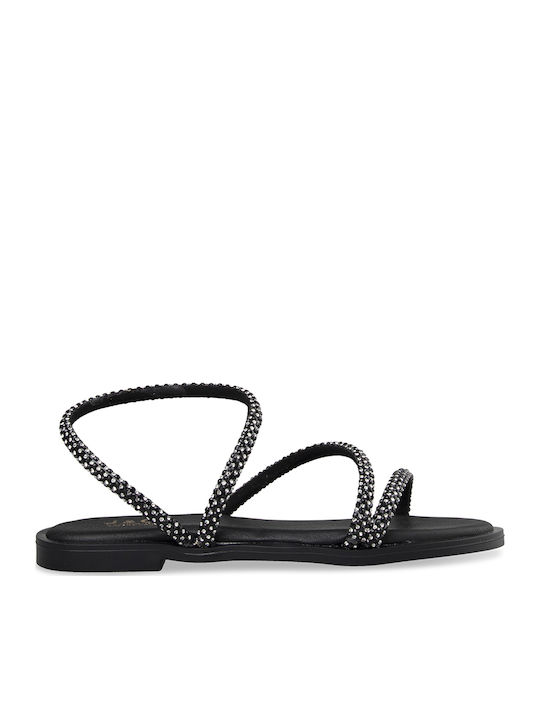 Tsouderos Shoes Σανδάλια Schwarz