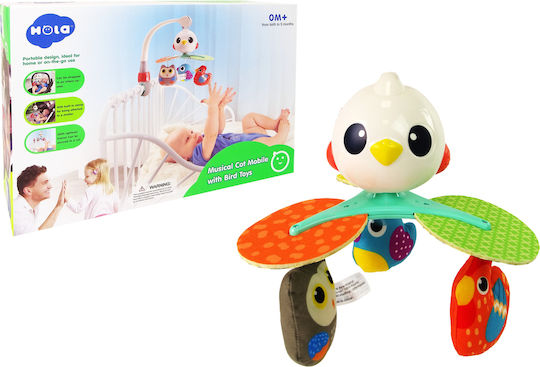 Lean Toys Μόμπιλε Κούνιας με Μουσική και Περιστροφή για Νεογέννητα