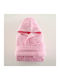 Rythmos Kids Hooded Bathrobe Twist Pink