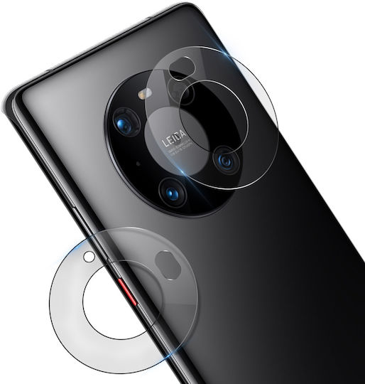 2x Lentile Cameră Huawei Mate 40 Pro Pro Plus Sticlă Flexibilă Benks Transparentă