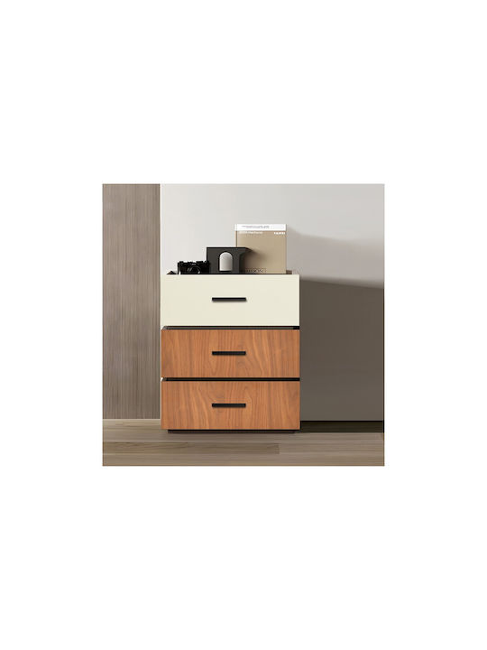 Nachttisch Sonlen Braun 60x40x66cm