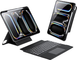 Dux Ducis Dk Flip Cover Σιλικόνης με Πληκτρολόγιο (iPad Pro 2024 13") Μαύρη Dux Ducis Dk Flip Cover Σιλικόνης με Πληκτρολόγιο (iPad Pro 2024 13") Μαύρη