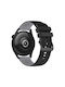 Huawei Watch GT 3 Armband Silikon Zweifarbig Texturiert Grau Schwarz