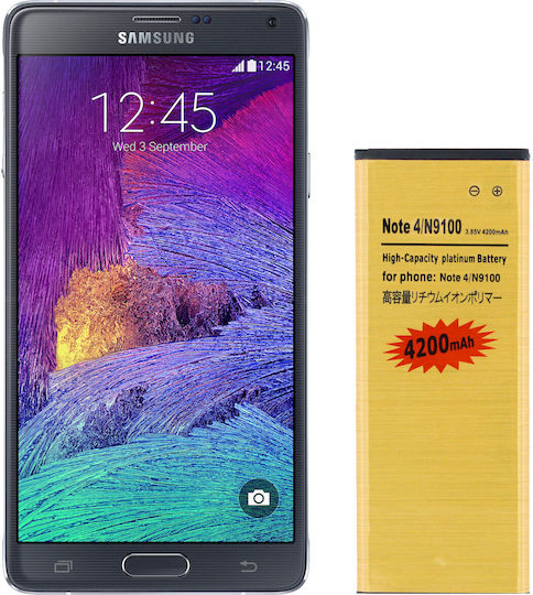Battery Samsung Galaxy Note 4 4200 Mah Replacement Battery