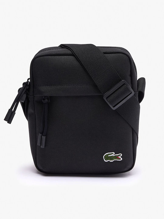 Lacoste Herrentasche Schulter Crossbody Schwarz NU4788NE-000