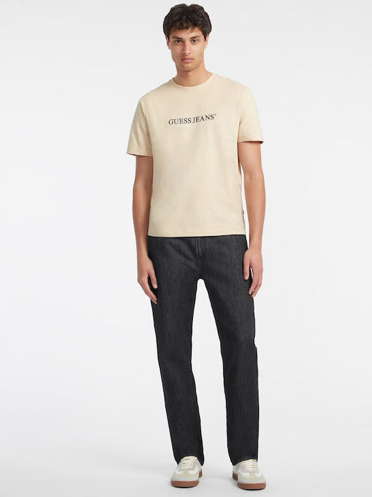 Guess American Tradition Tricou Bej