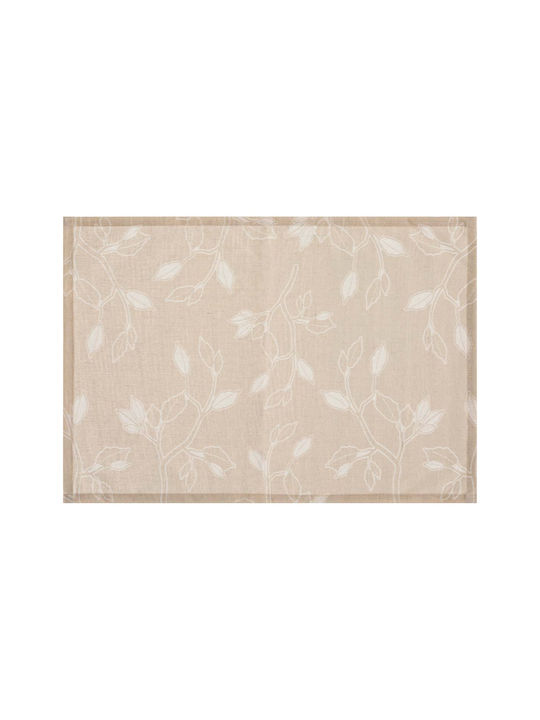 Plastic Placemat Beige 45x30cm