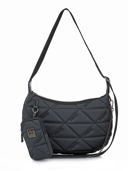 FRNC Damen Tasche Schulter Schwarz