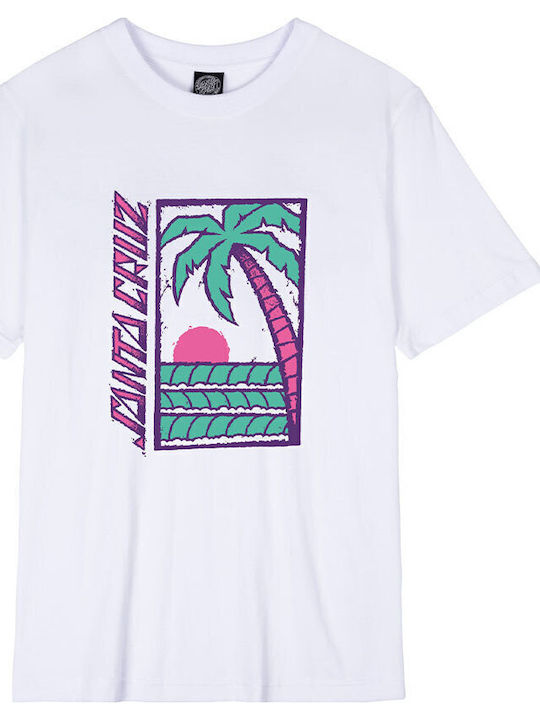 Women's T-shirt Floral White