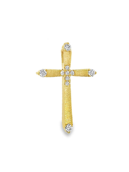 Xryseio Women's Gold Cross 18K