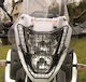 Yamaha Motorrad-Scheinwerferschutz Schwarz